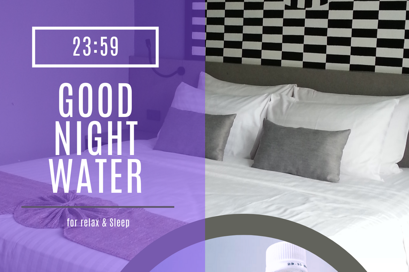 【限定100箱】23:59 GOOD NIGHT WATER(1箱24本)